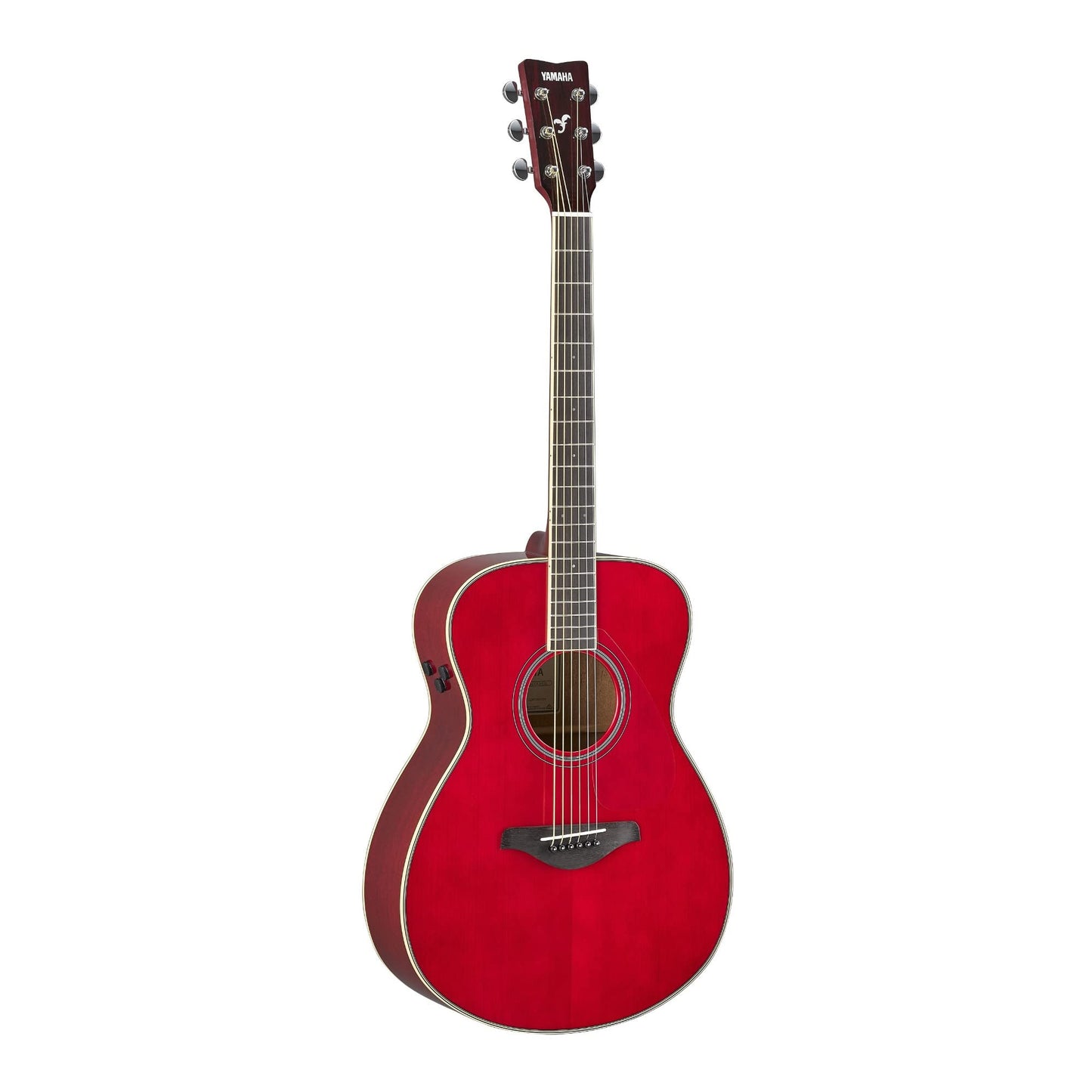 Yamaha Guitarra FSC-TA TransAcoustic Concierto Cutaway - Rojo rubí