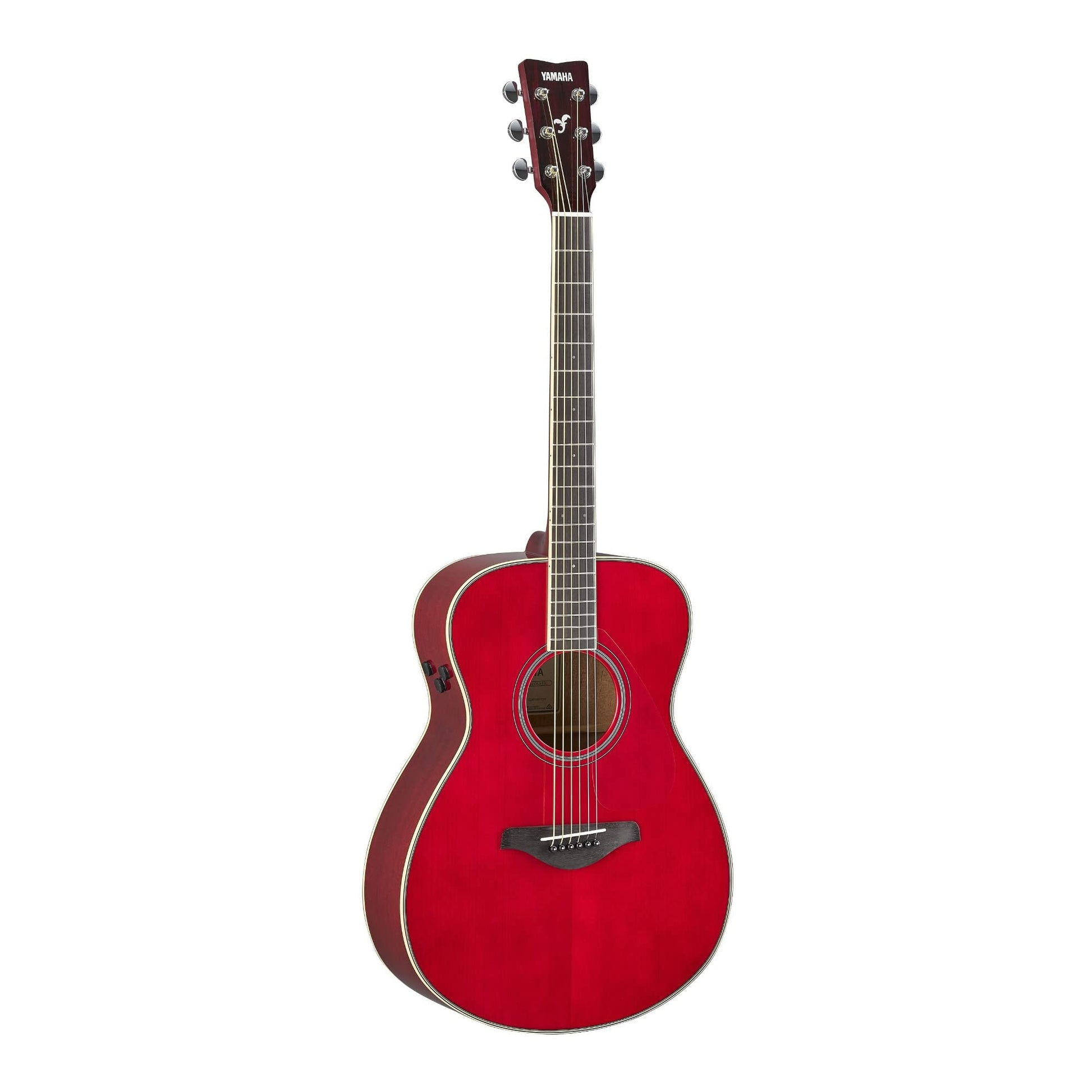 Yamaha Guitarra FSC-TA TransAcoustic Concierto Cutaway - Rojo rubí