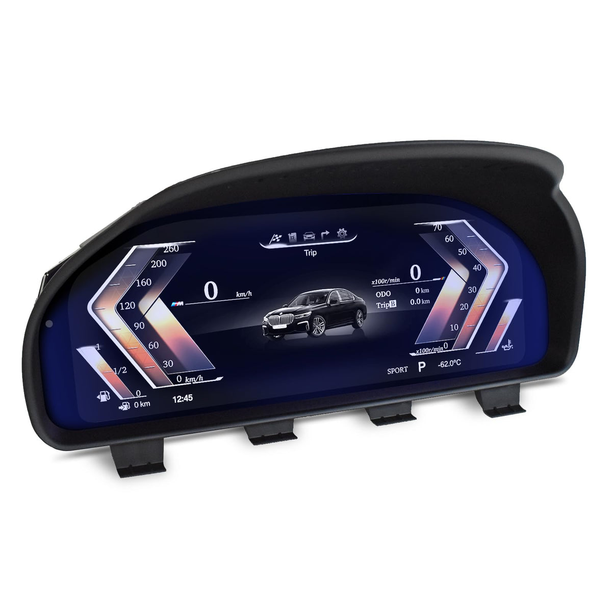 Instrumentos Digitales LCD Repuesto BMW Series 5 6 7 X3 X4 X5 X6 Velocímetro Tablero Información Original Coche