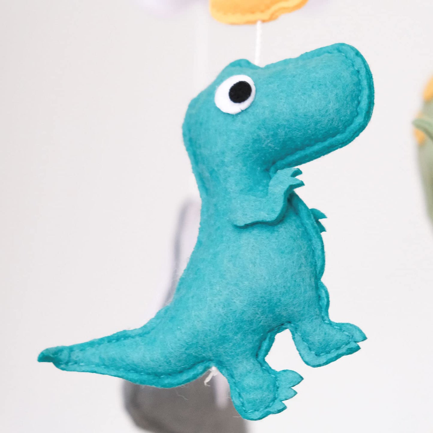 Móvil de Cuna de Dinosaurio Vlokup, Móvil de Cuna Dino, Decoración Neutral de Móvil para Guarda-Play, para Bebé Niño y Niña