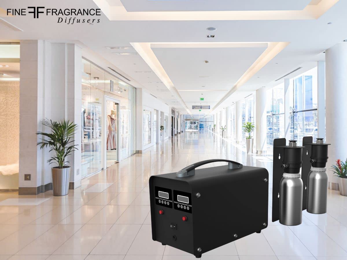 Fine Fragrance, Esencia para difusor aroma Fresh Gym, 250ml, ultra concentrada para uso exclusivo en difusores profesionales y aromaterapia