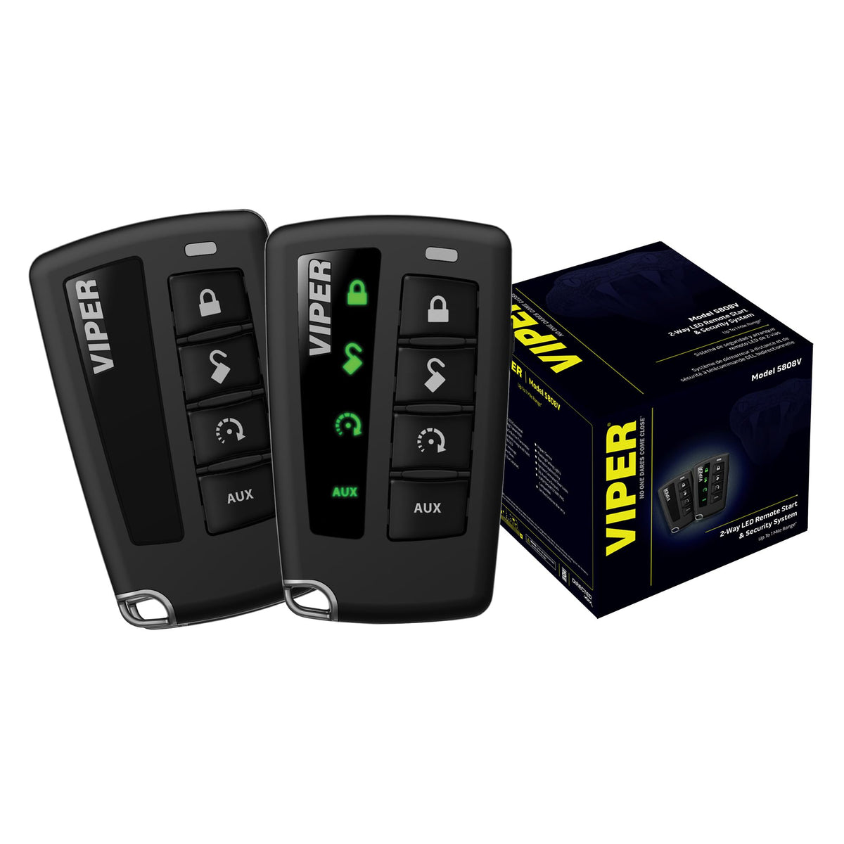 Sistema de Seguridad Viper LED 2Way Alcance de 1 Milla