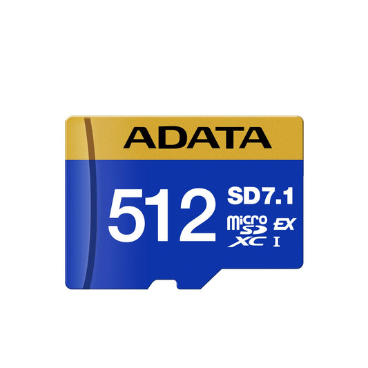 Tarjeta de Memoria MicroSDXC ADATA 512 GB Premier Extreme V30 Clase 10 Express SD7.1
