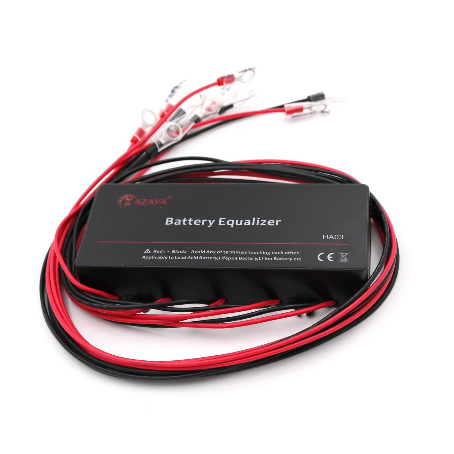 Mazava HA03 - Equalizador de batería para 5 baterías conectadas en paralelo en serie para sistema de batería de 60 V, 12 V x 5, extender la vida útil de la batería