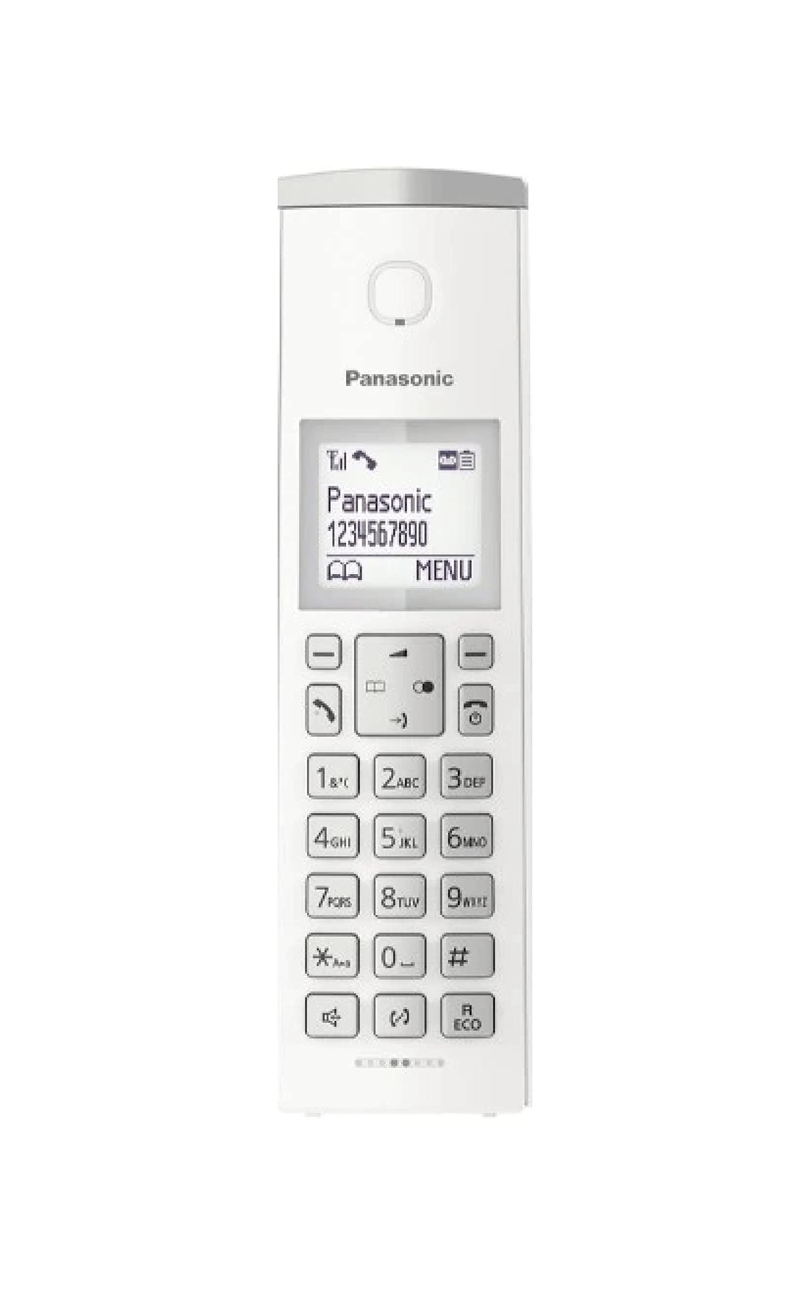 Panasonic Teléfono Inalámbrico Modo no Molestar KXTGK210W Blanco