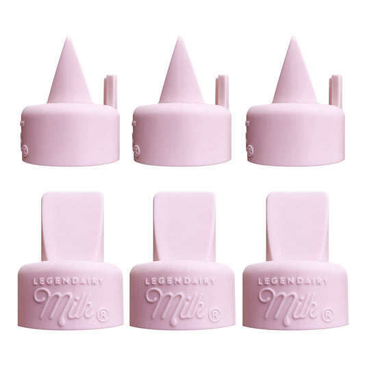 Legendairy - Válvulas de pico de pato con lengüeta de extracción, compatibles con Spectra, paquete de 6