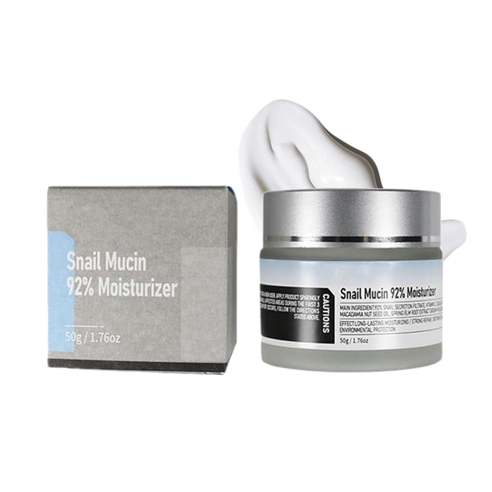 Upgrade Snail Mucin 92% crema hidratante de gel facial diario, mucina de caracol, crema avanzada de caracol 92 todo en uno, crema facial hidratante de caracol (1pc)