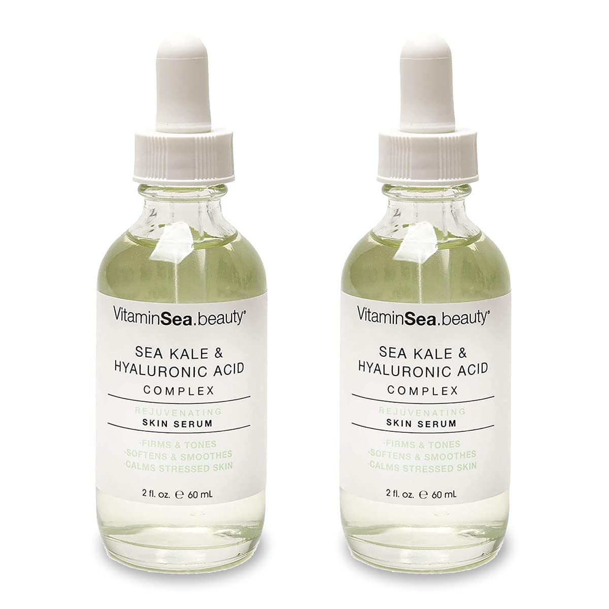 VITAMINS AND SEA BEAUTY Feit Electric Vitamin Sea Beauty 2 Pack Suero Rejuvenecedor De Piel Sea Kale & Hyaluronic Acid Nutrientes 60 mL
