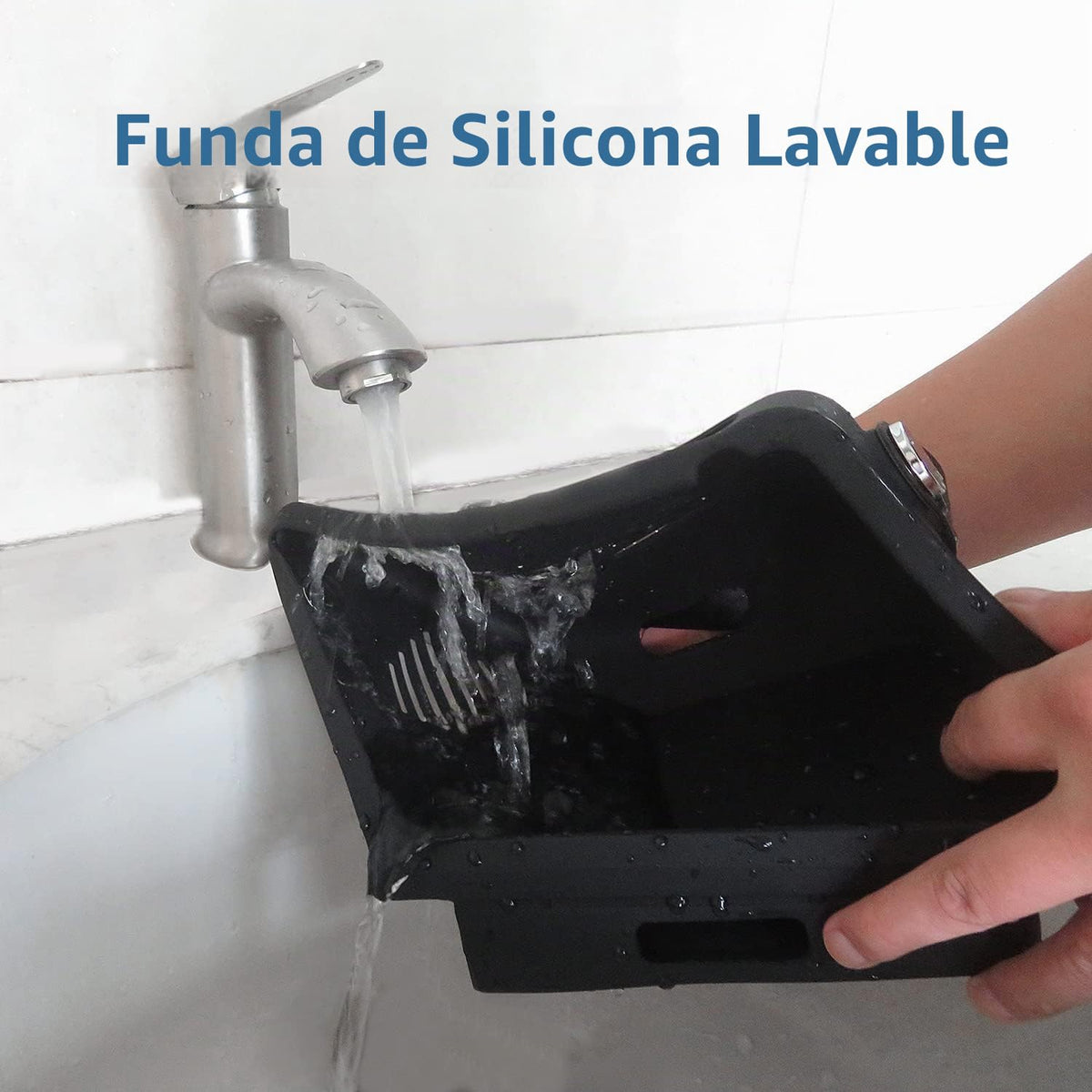 Base de Batería Blanou Negro para Show8 1ª y 2ª Generación con Cargador Portátil y Soporte para Altavoz Inteligente Xiaodudao 15600mAh Protector 9.5 Horas Trabajo.