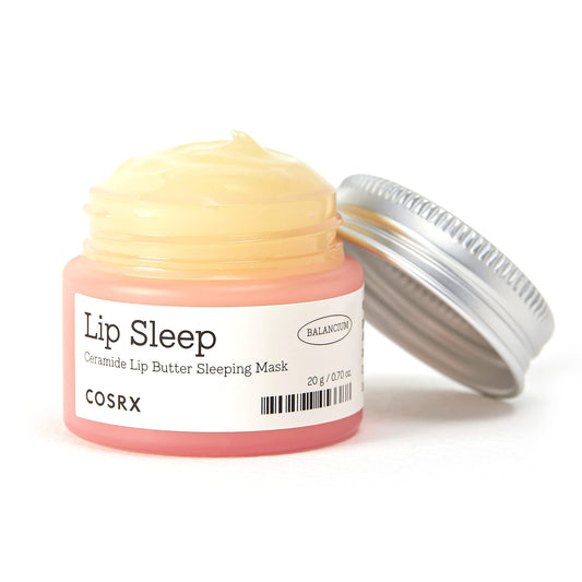 COSRX Humentante de labios con manteca de karité y ceramida de origen natural. Brinda una humectación rica y profunda.