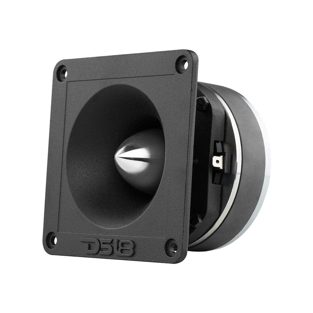DS18 PRO-TWX6 - altavoz de agudos Super Bullet de 4 pulgadas, 480 vatios, 1.5 pulgadas, aluminio, 8 ohmios, Vc, 112 dB, extremadamente fuerte, los tweeters PRO son los mejores en el mercado de audio profesional y Voceteo (individual)