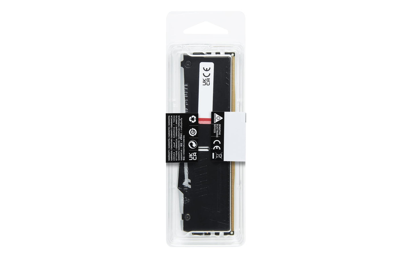 Kingston Fury Beast Black RGB DDR5, Memoria Gamer, Capacidad: 16GB, Frecuencia: 5600MT/s, Latencia: CL40, Factor de Forma: DIMM, Intel XMP, Color: Negro/RGB, SKU: KF556C40BBA-16