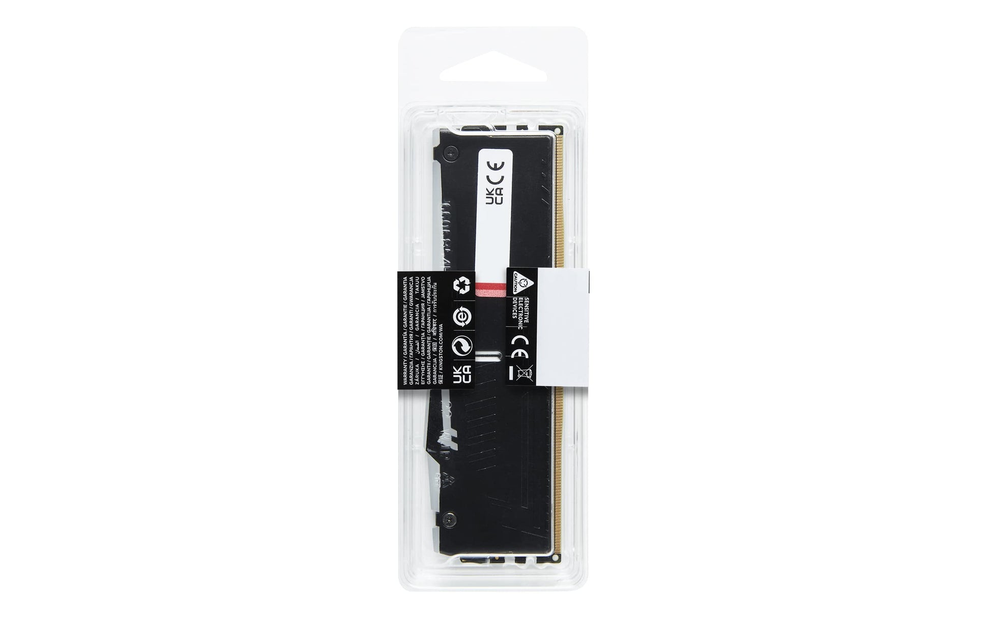 Kingston Fury Beast Black RGB DDR5, Memoria Gamer, Capacidad: 16GB, Frecuencia: 5600MT/s, Latencia: CL40, Factor de Forma: DIMM, Intel XMP, Color: Negro/RGB, SKU: KF556C40BBA-16