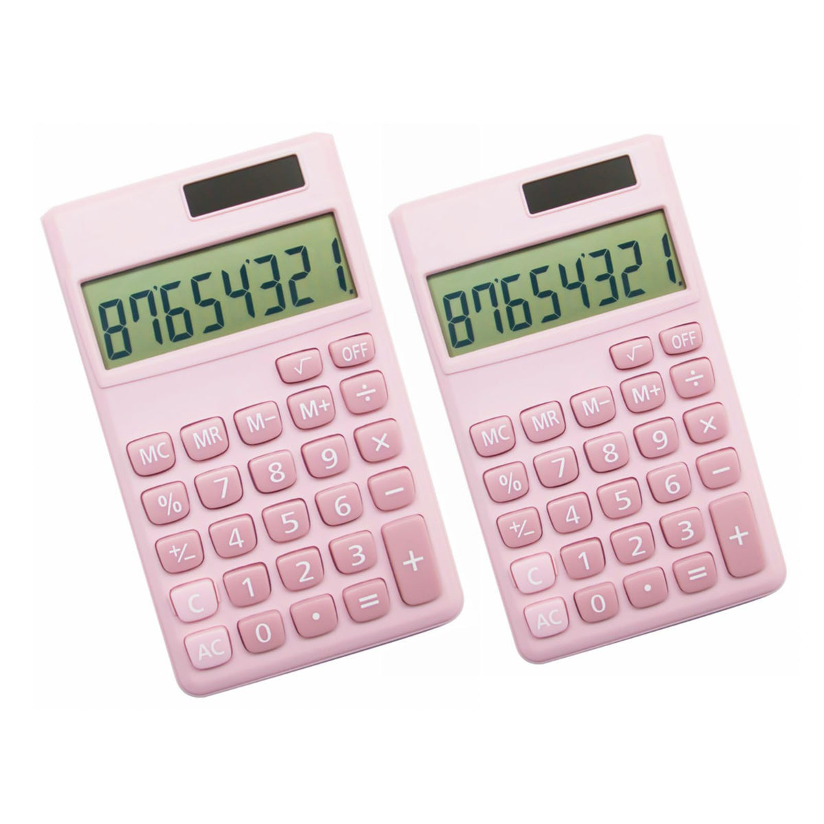 Calculadora Digital de Bolsillo Pantalla LCD 8 Dígitos Energía Solar para Niños