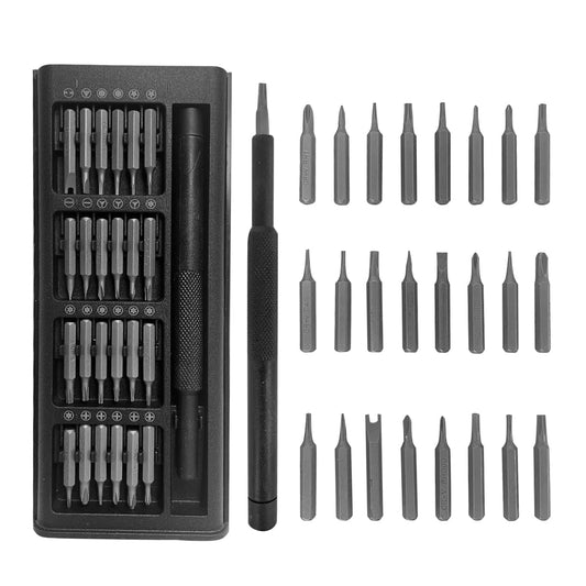 Kit de Destornilladores de precisión 25 en 1 – AFujia Juego de Herramientas de Reparación Electrónica Profesional con Caja Portátil para iPhone, Computadora, Xbox Macbook PS4, PC