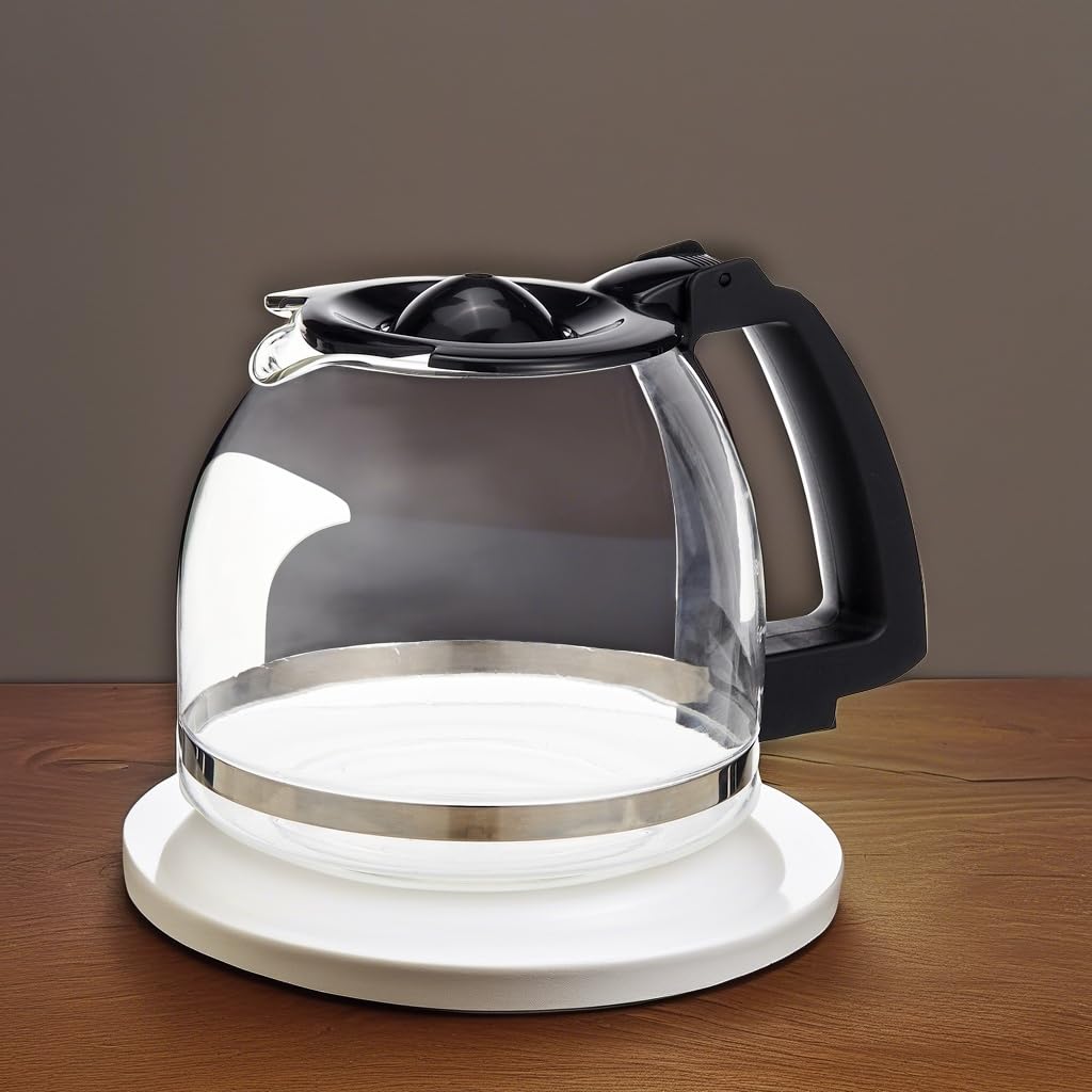 Capresso 4464 - Jarra de vidrio con tapa para cafetera Coffee Team GS, 10 tazas