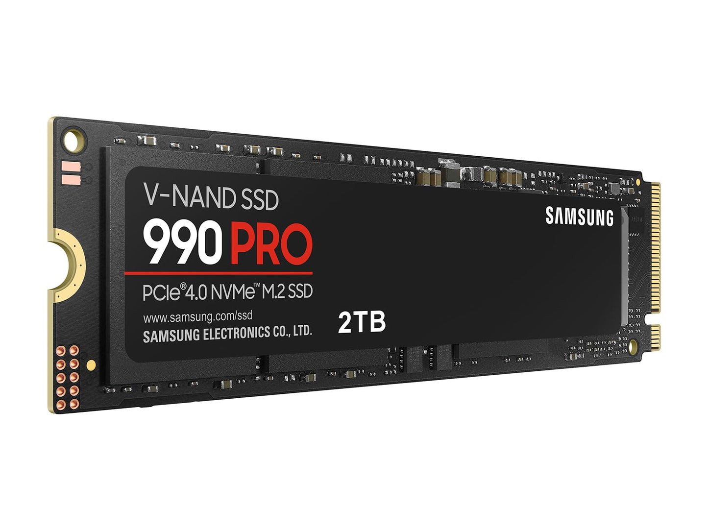 Samsung Serie 990 Pro - 2TB PCIe Gen4. X4 NVMe 2.0c - SSD Interno M.2 (MZ-V9P2T0B/AM)