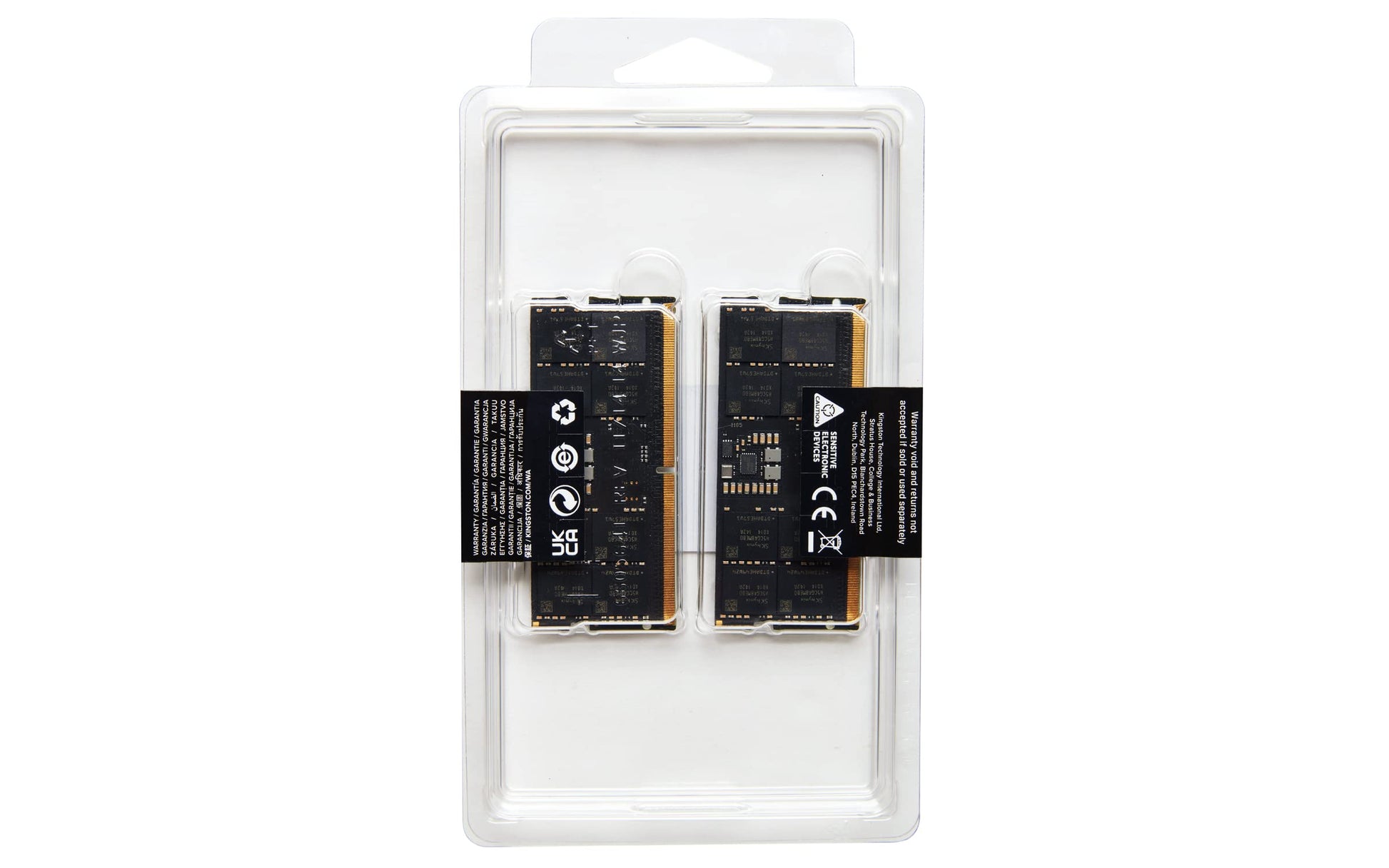 Kingston Fury Impact Kit de Memoria RAM 32GB (16GBx2) 5600MT/s DDR5 CL40 SO-DIMM, KF556S40IBK2-32