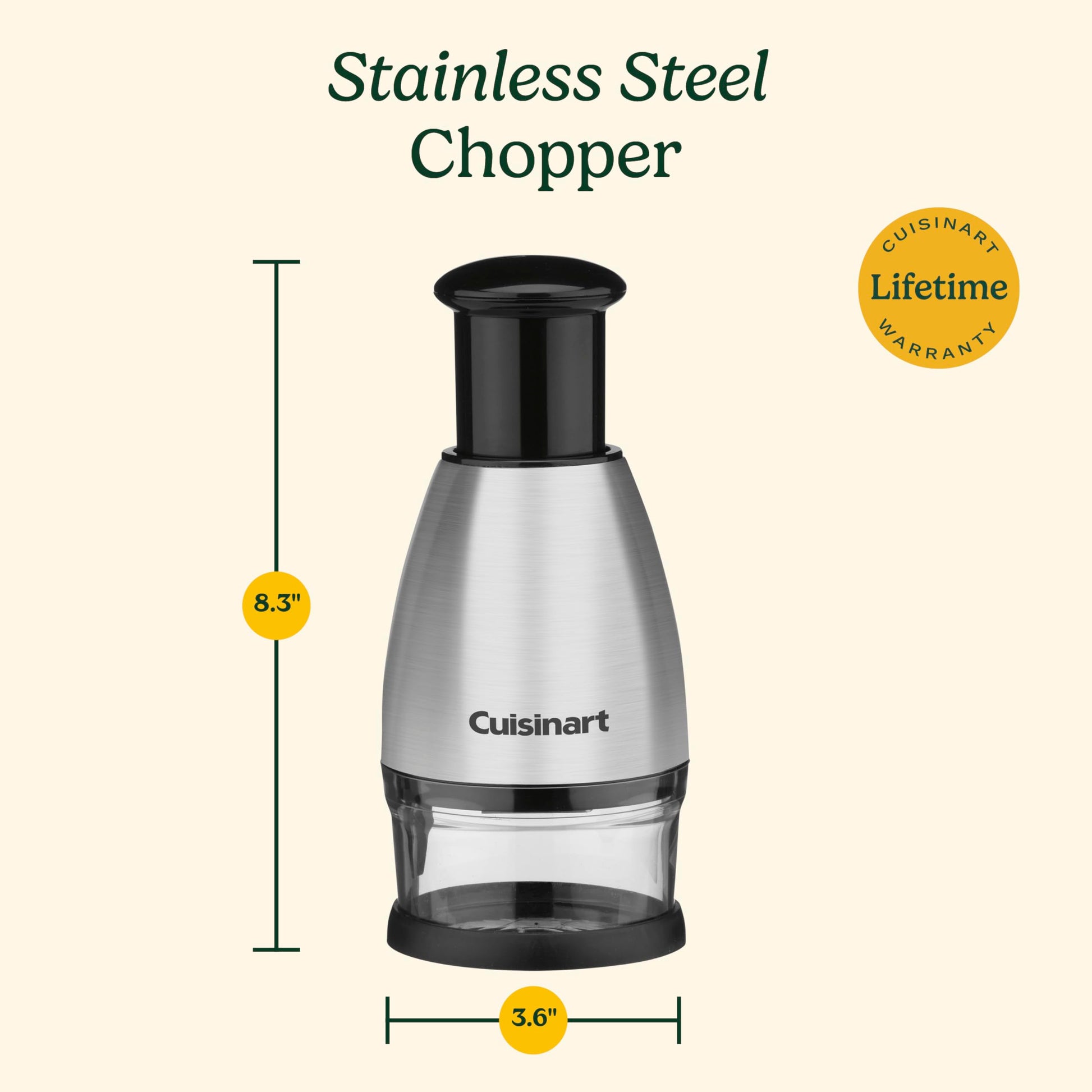 Chopper manual para cortar y picar Cuisinart