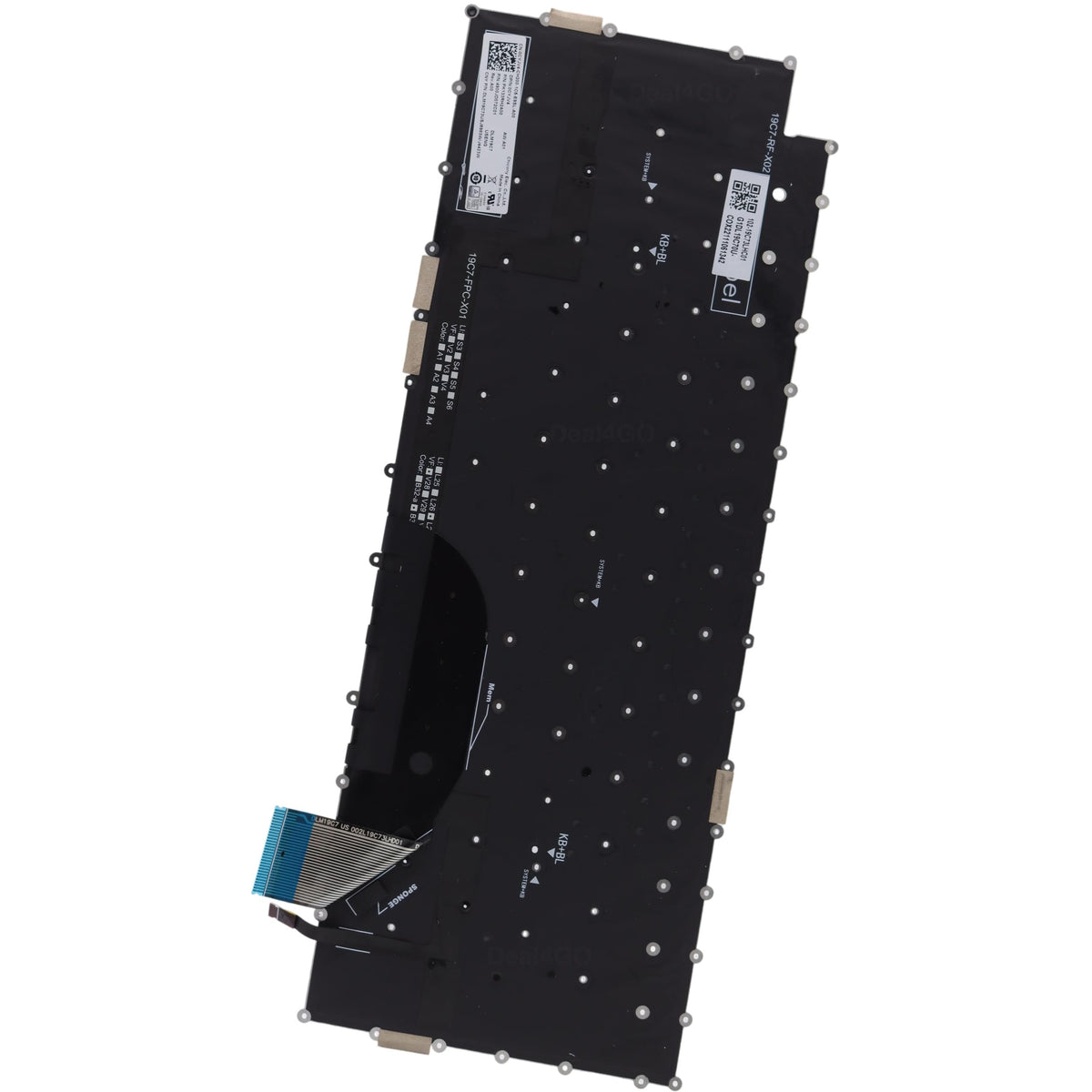 Teclado Retroiluminado Deal4GO CYJV4 2R30J para Dell XPS y Precision