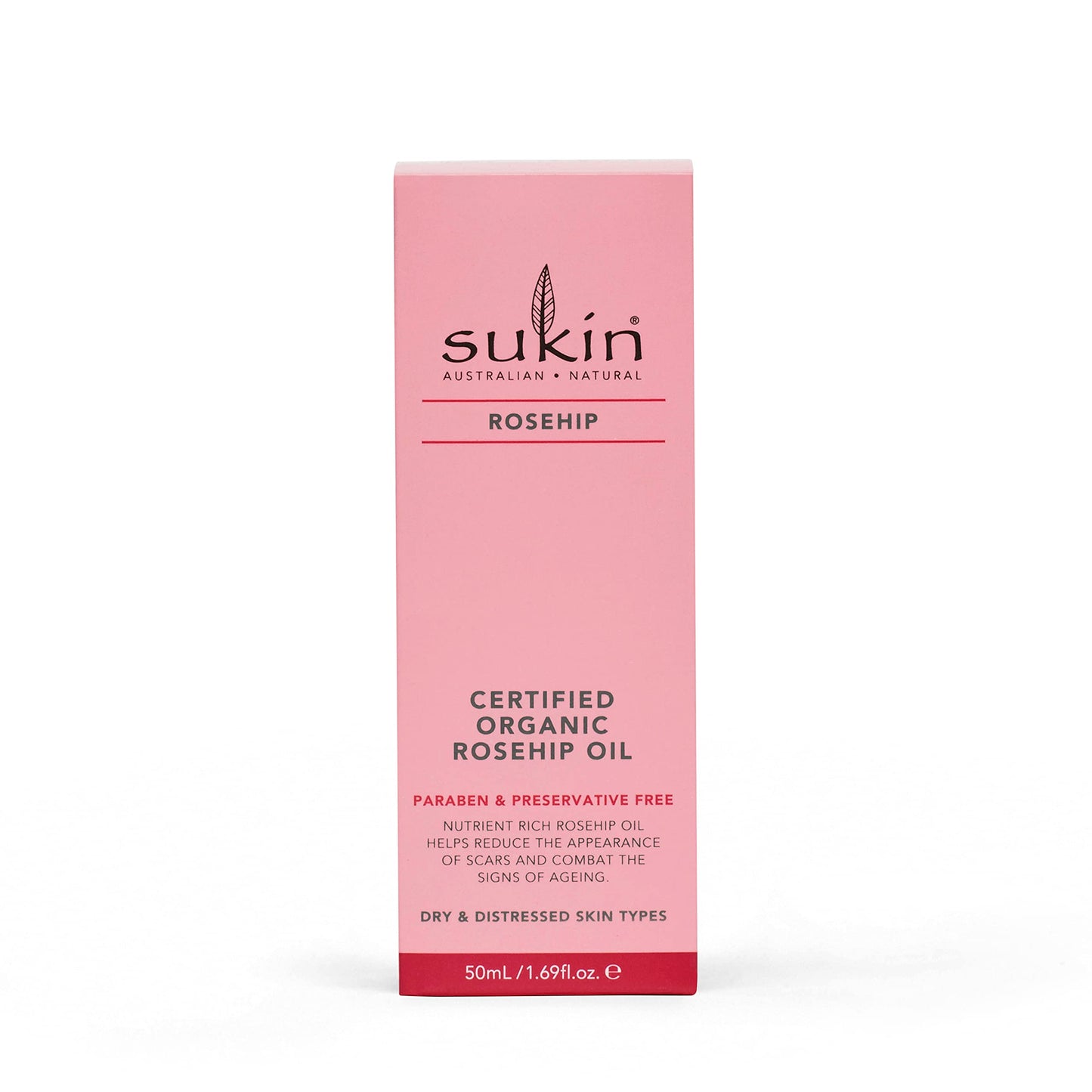 Sukin Certified Organic Rosehip Rose hip Oil 1.69oz - 50ml by Sukin