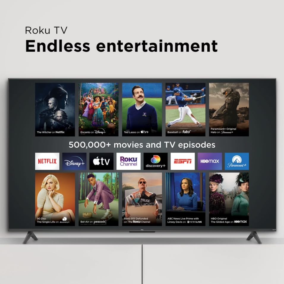 Televisor LED TCL 55 Pulgadas Inteligente 4K Ultra HD Slim HDR Reacondicionado