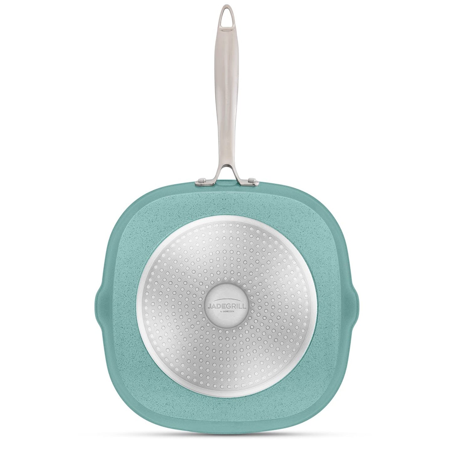 JADECOOK Sartén grill Jade Cook® 28cm CV Directo | Sartén de cocina Antiadherente al estilo asador sin grasa