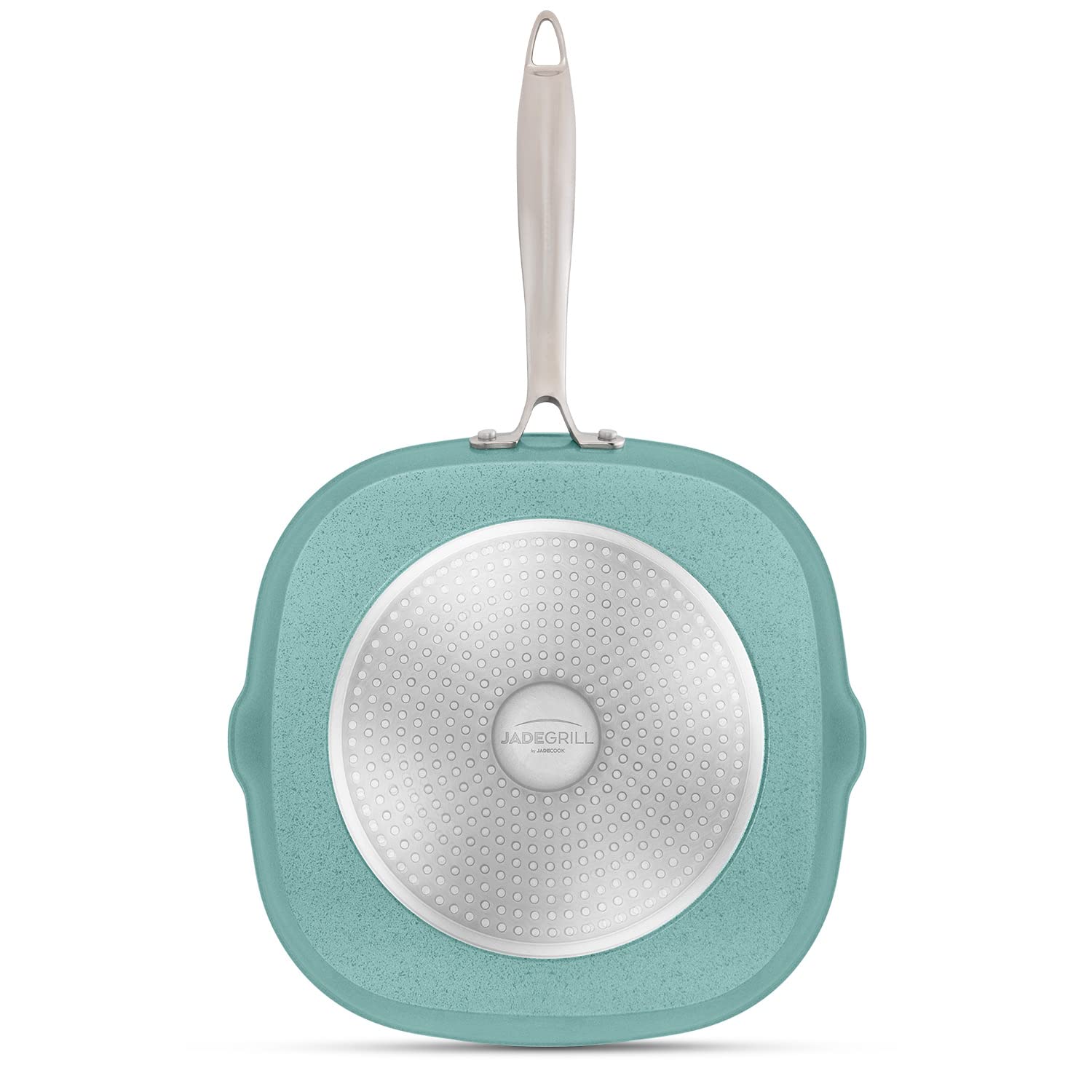 JADECOOK Sartén grill Jade Cook® 28cm CV Directo | Sartén de cocina Antiadherente al estilo asador sin grasa