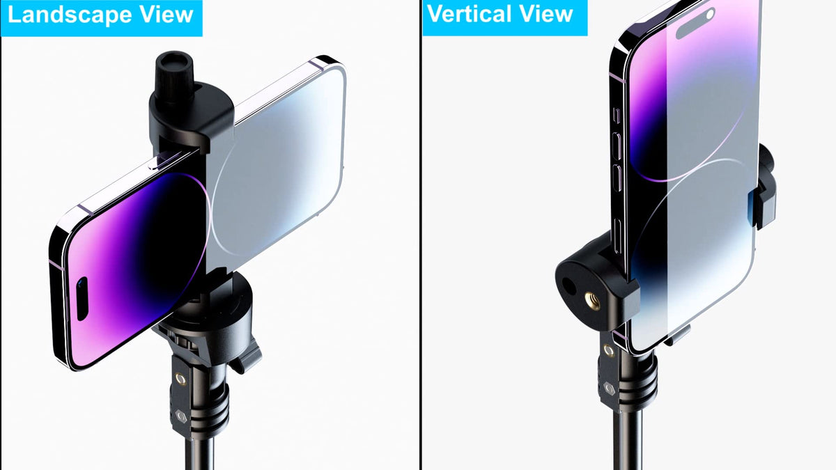 Trípode Selfie Fugetek Plata Estabilidad 4 Patas y Bluetooth Compatible iPhone y Android
