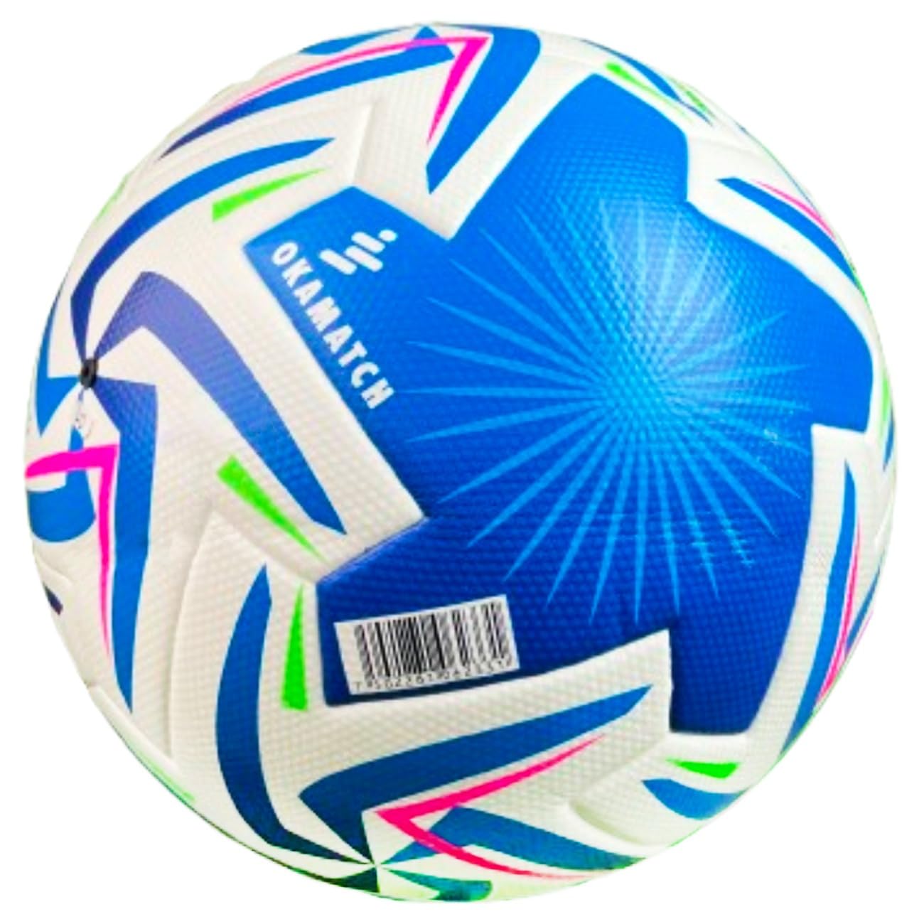 Balón de Fútbol OKA SPORTS Azul Termoformado Premium Oficial Texturizado 4