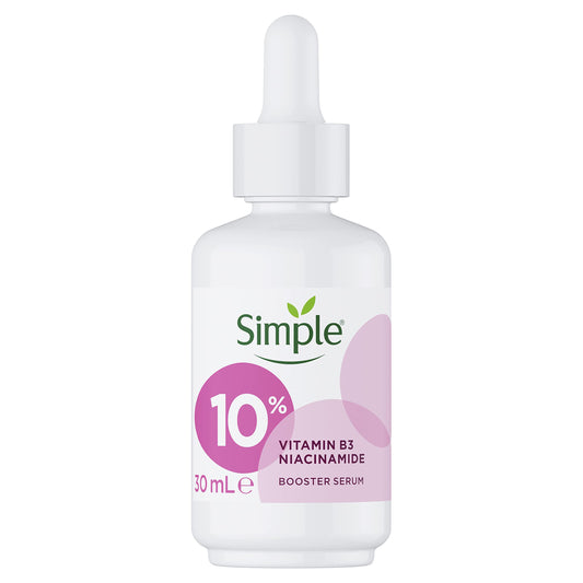 SIMPLE, Suero facial con Niamicida y Vitamina B3, 30 ml
