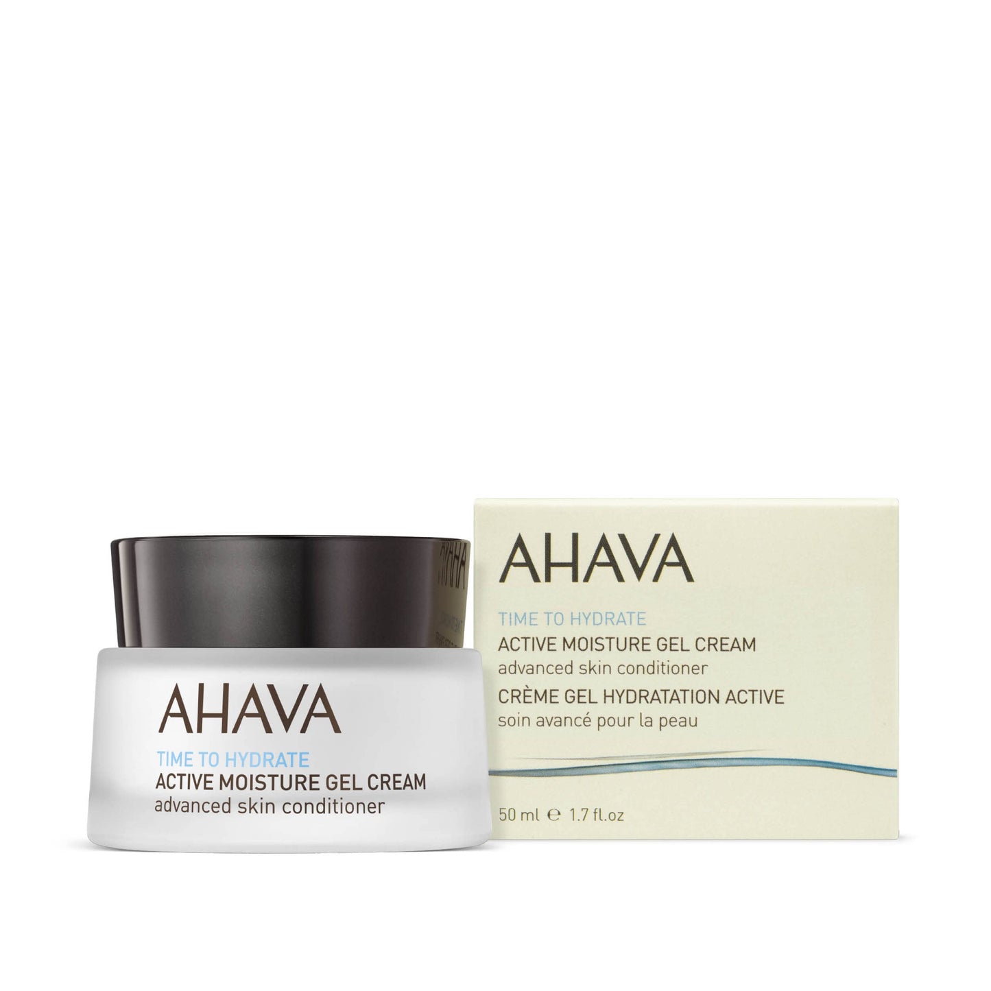 Gel Crema Hidratante Ahava 50 ml para Piel Activa, 1.7 fl oz