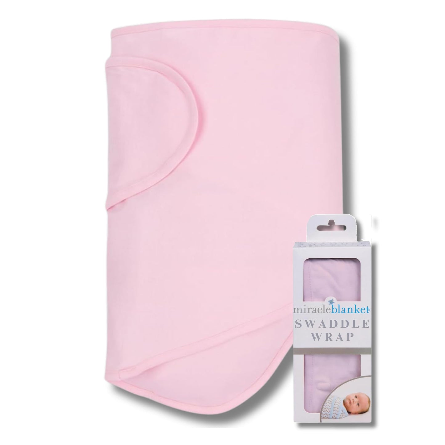 Miracle Blanket Swaddle, Garden Pink, One Size