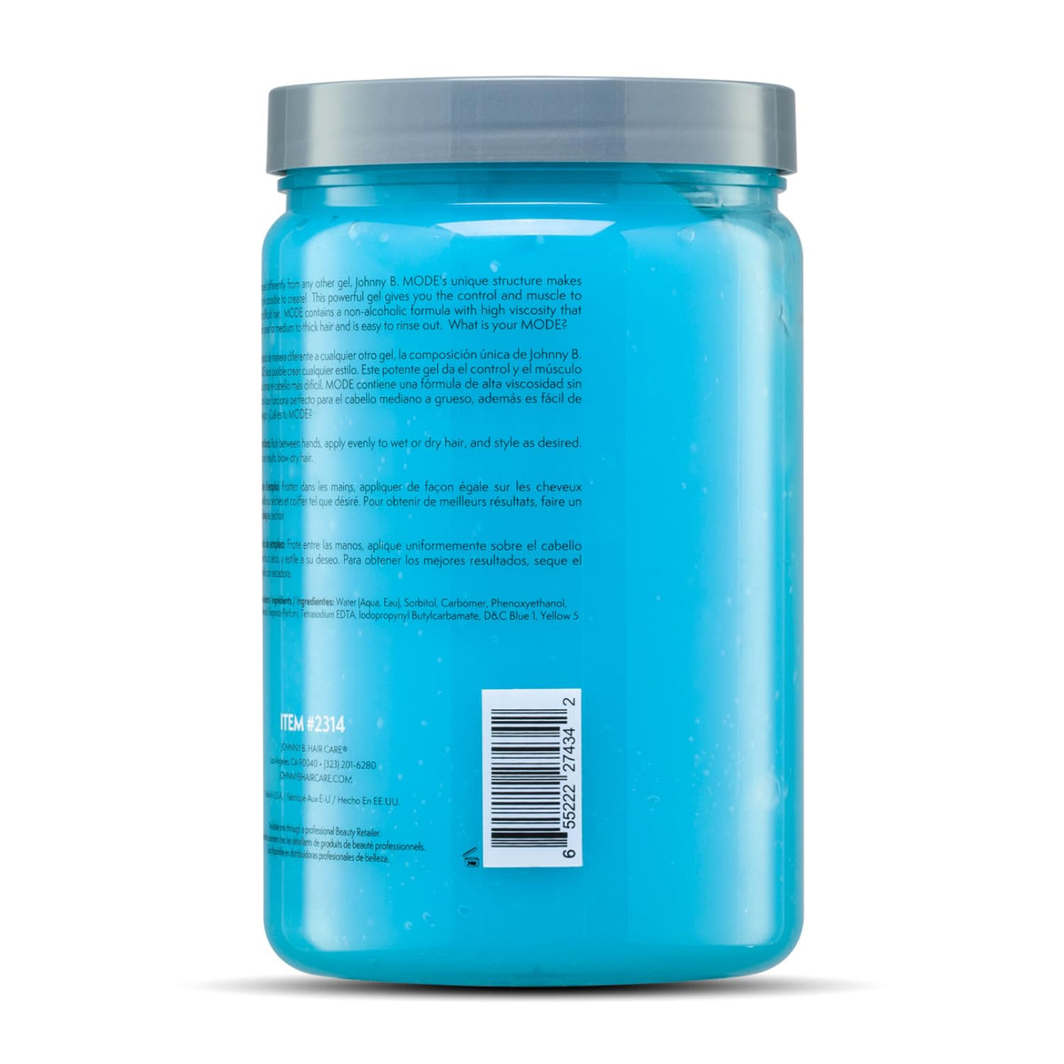 Johnny B. Mode Styling Gel for Men 32 Oz, 32 Oz