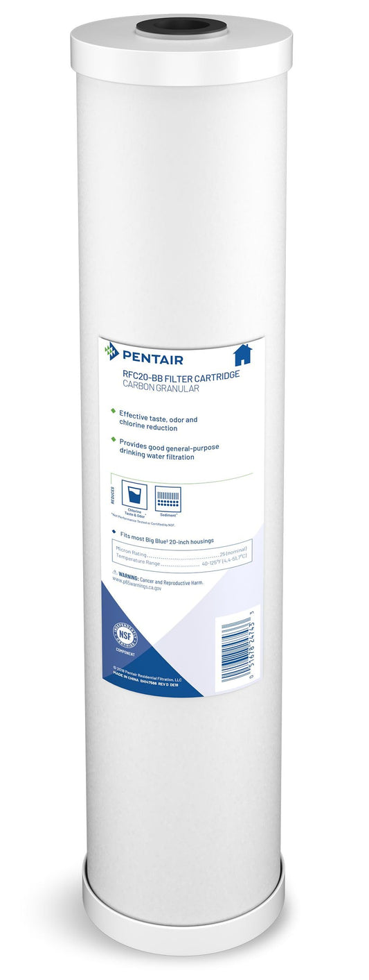 Cartucho de Filtro de Carbono Pentek RFC20-BB 20 x 4-1/2 Pulgadas