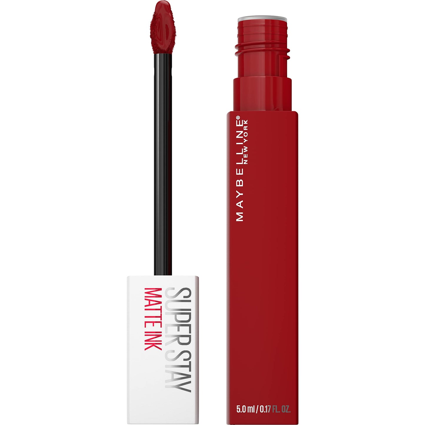 Labial líquido brillante Maybelline Super Stay Vinyl Ink Red Hot + Labial Liquido Matte, Super Stay Matte Ink Spiced Edition Exhilarator, Ny Exhilarator