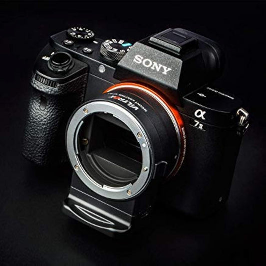 VILTROX NF-E1 Auto Focus AF Electronic Lens Mount Adapter with Aperture Control, EXIF Transmitting,VR for Nikon F Lens to Sony E Mount Camera A9 A7RII