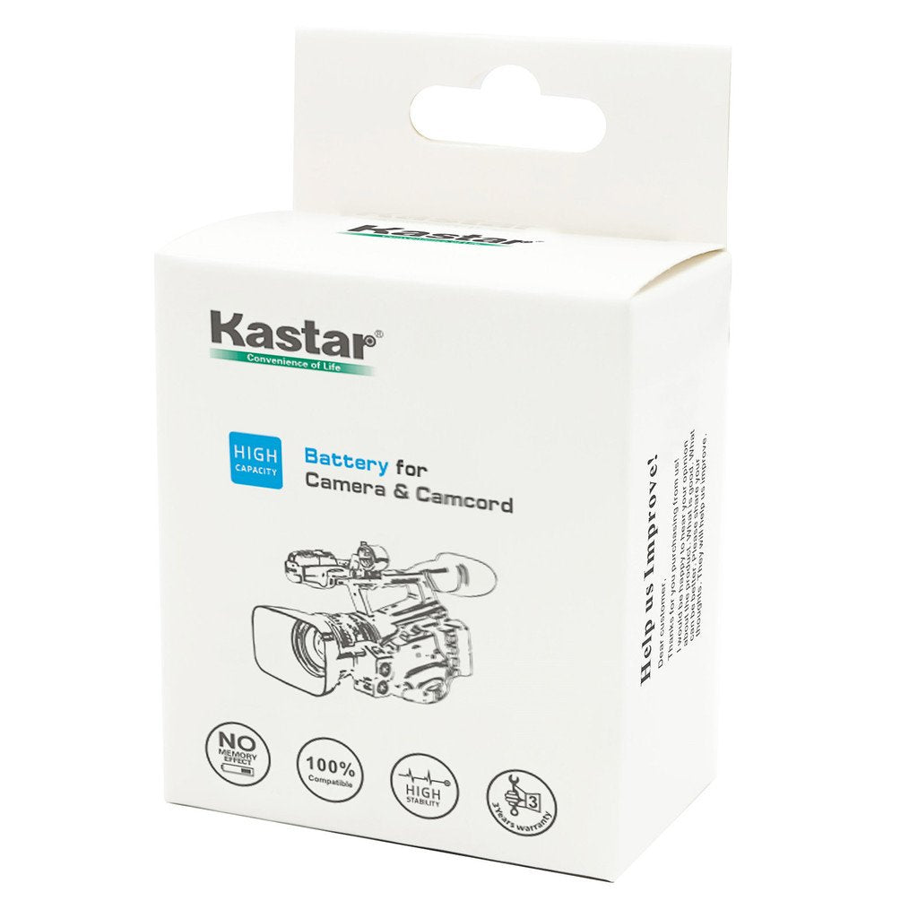 Batería Kastar BP828 para Canon VIXIA HF G30 XA20 XA25 Camcorders 2-Pack