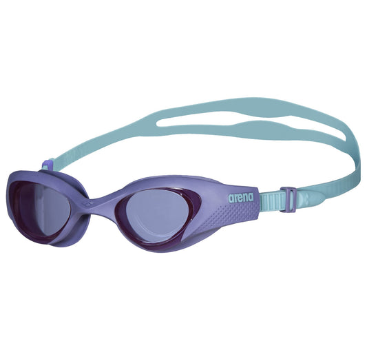 ARENA The One - anteojos de natación para Mujer con Ajuste hermético a Prueba de órbitas, Lentes antivaho de policarbonato no Espejo, Humo/Violeta/Turquesa