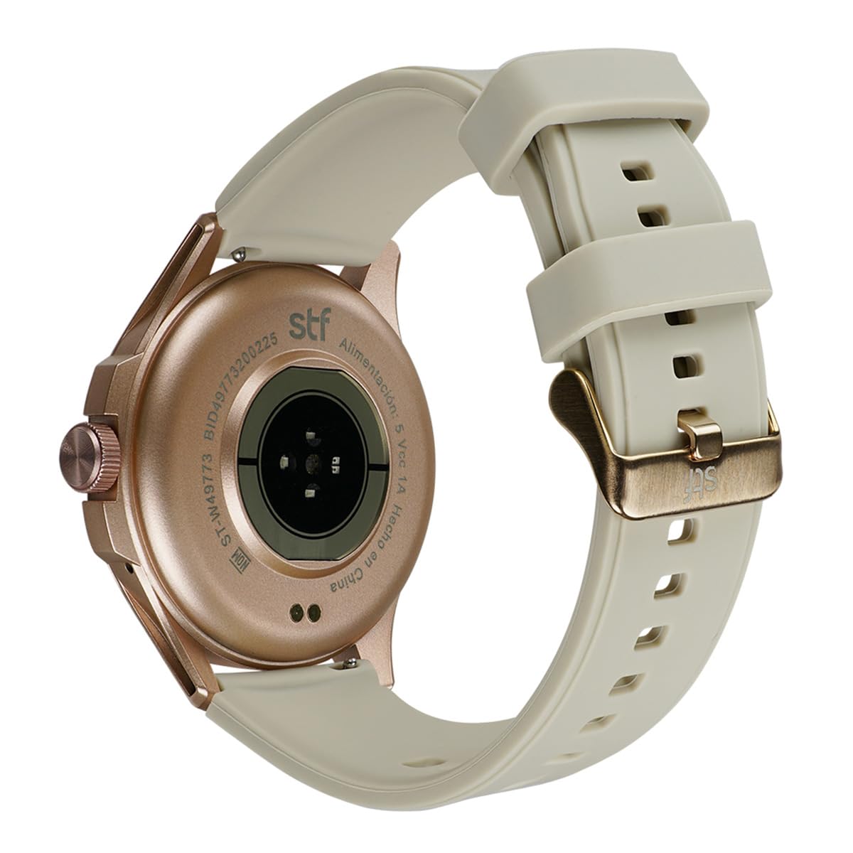 Smartwatch STF Kronos Beige Pantalla AMOLED 1.4 Pulgadas
