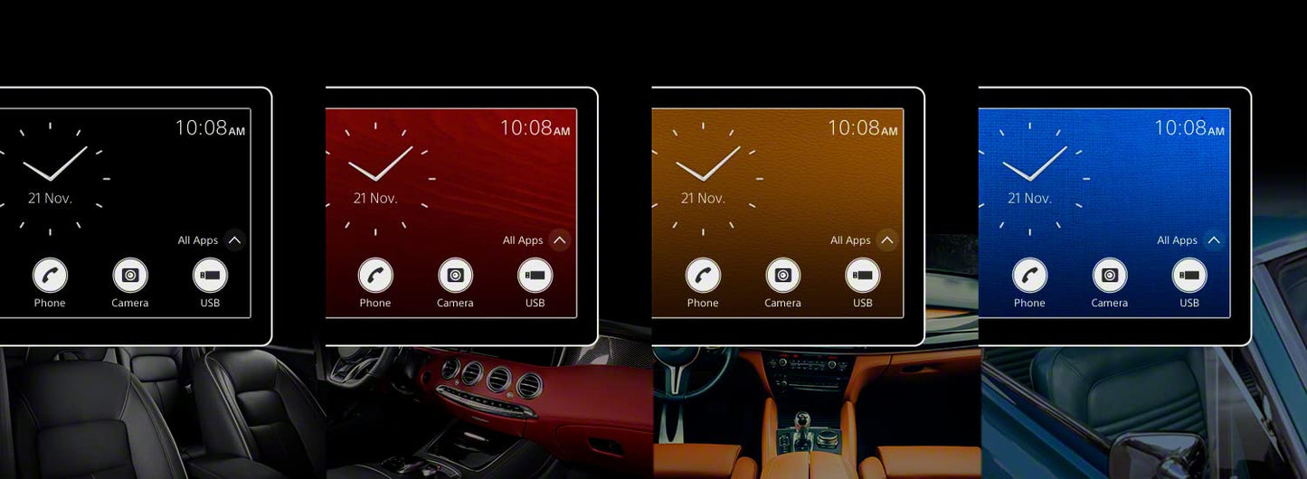 Receptor Multimedia Digital Sony XAV-AX4000 Apple Car Play Android Auto Inalámbrico