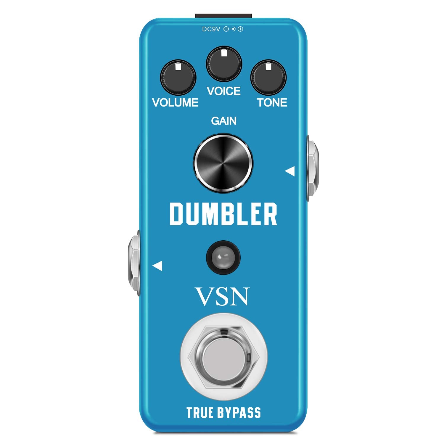 VSN Distortion Overdrive Dumbler Pedal Analog Dumbler Overdrive Pedals For Electric Guitar With Amp Simulator Effect Pedal For Mini Size Ture Bypass