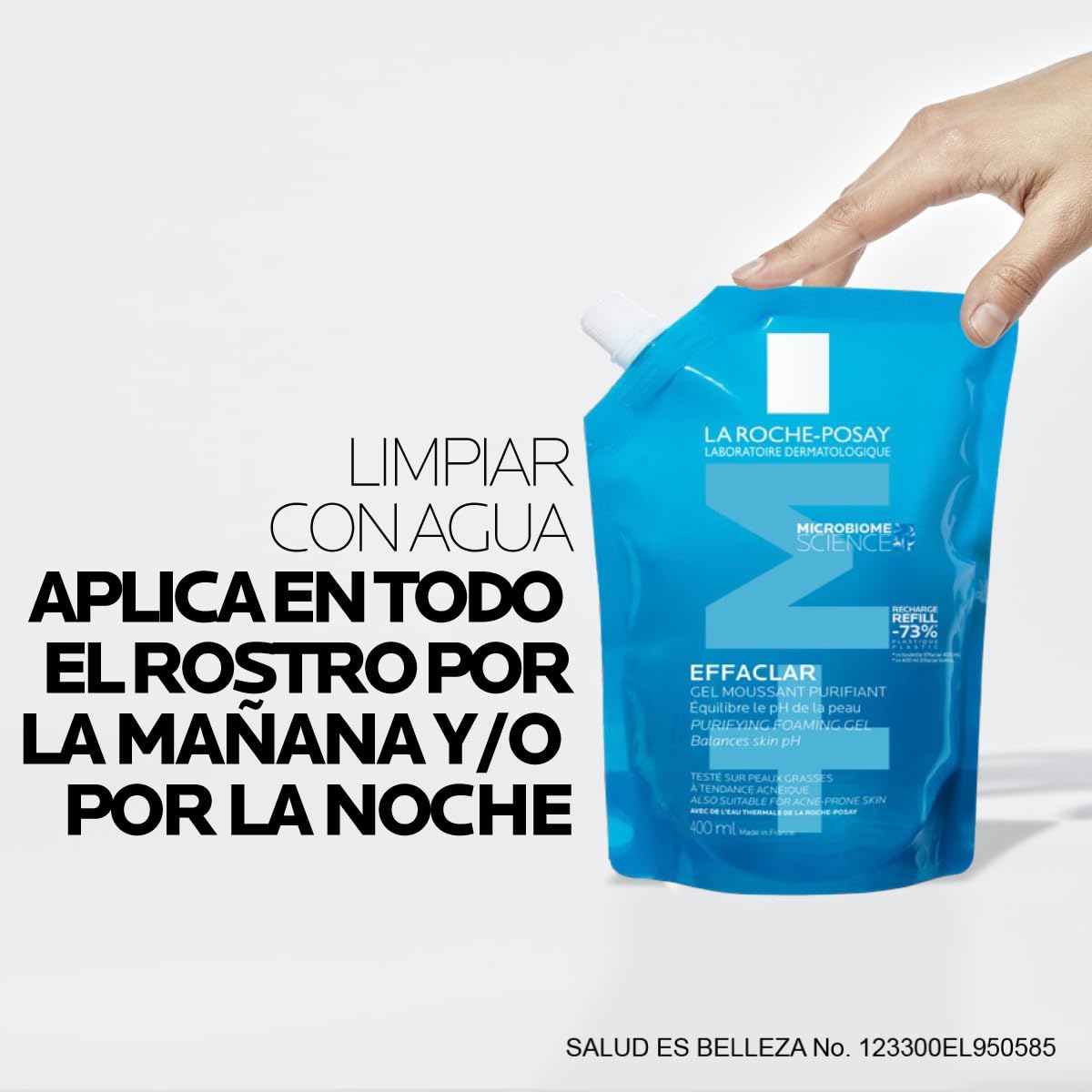 La Roche-Posay Effaclar Gel Purificante +M Refill 400ml