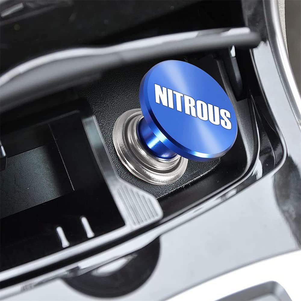 Encendedor de cigarrillos de coche con botones de repuesto para el pánico y antiincendio, 12 V, fuente de alimentación, se adapta a la mayoría de vehículos de automóviles (MISIL de fuego rojo)