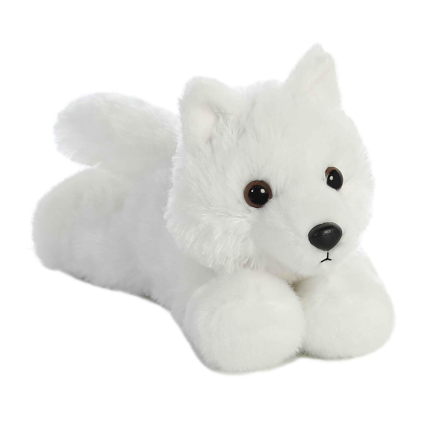 Peluche Mini Flopsie Lobo Blanco