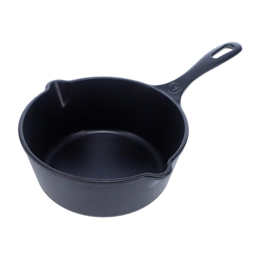 Victoria - Cacerola de hierro fundido, olla de hierro fundido, fabricada en Colombia, 2 cuartos