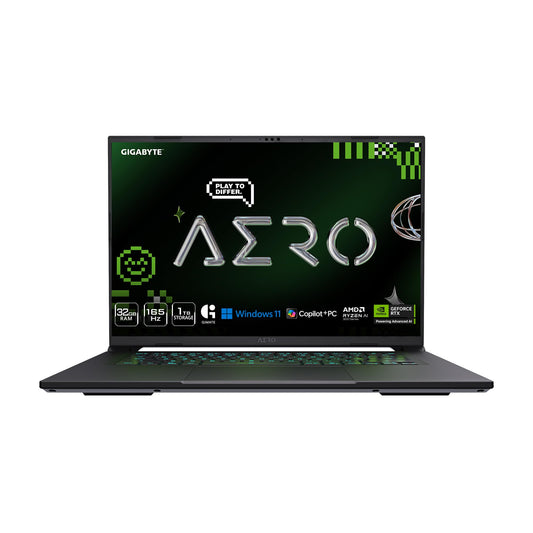 Portátil GIGABYTE Aero X16 AMD Ryzen AI 9 HX GeForce RTX 5070 de 16 Pulgadas