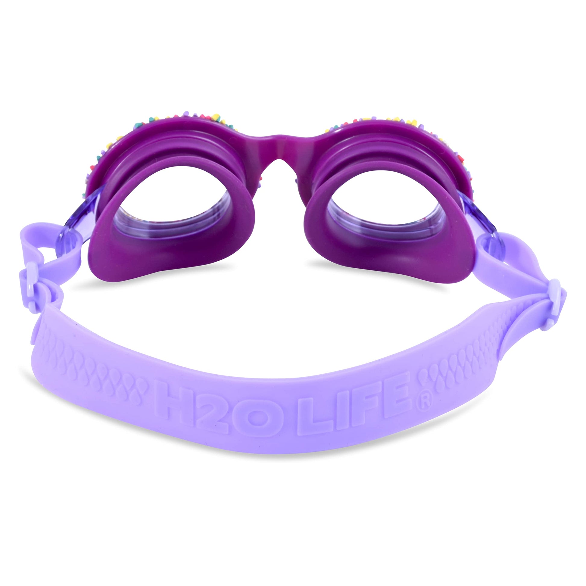 H2O Life - Anteojos de natación para niños y niñas, para protección de la vista (OS, rocío púrpura)