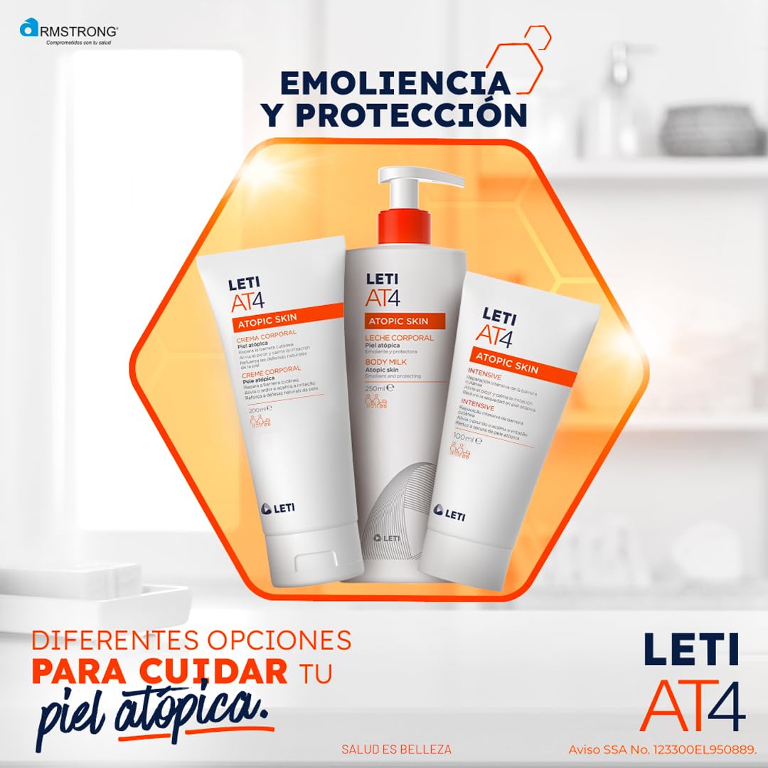 Leti At4 Crema Corporal Tubo 200ml