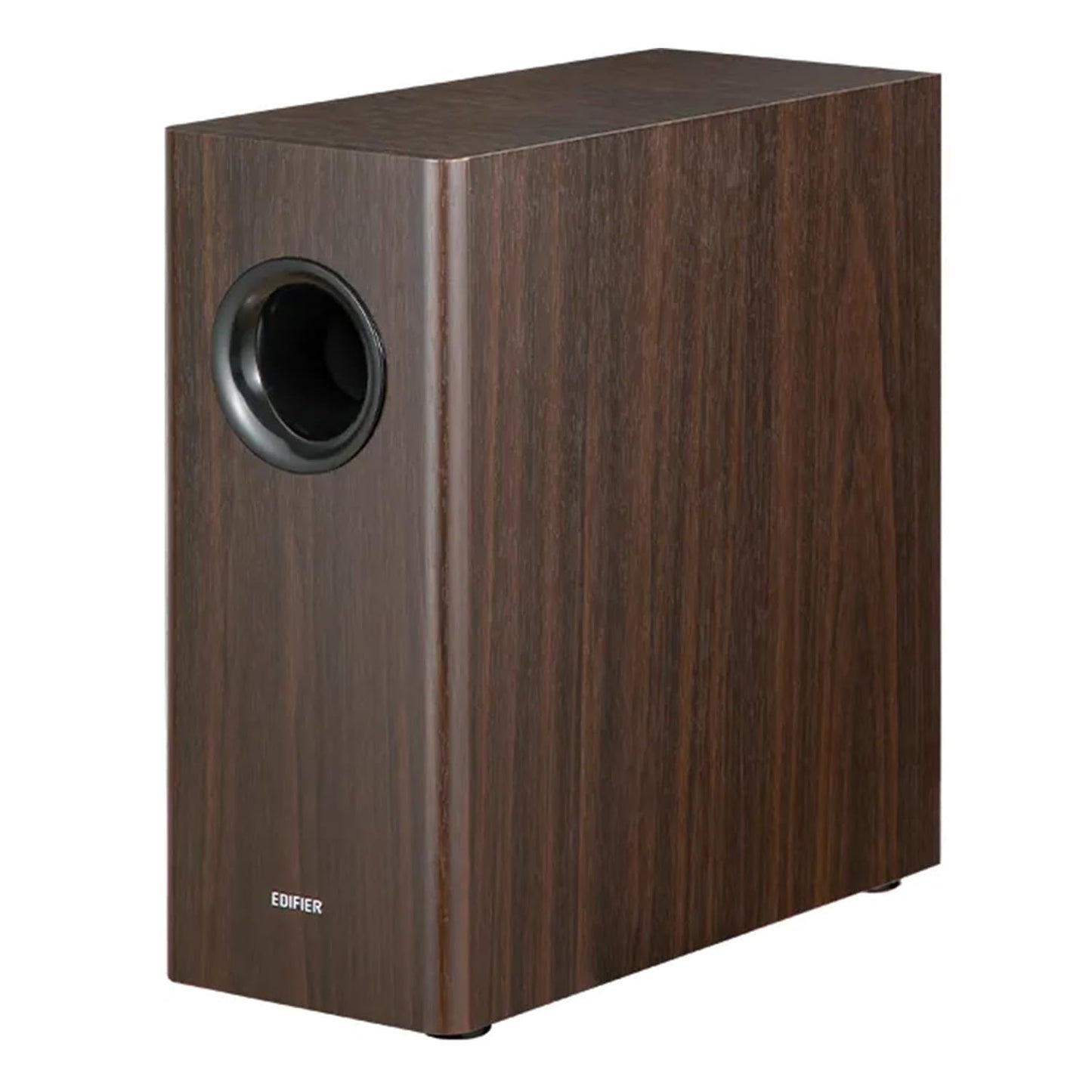 Edifier Subwoofer Activo T5s Color Café con Salida y Entrada de Audio